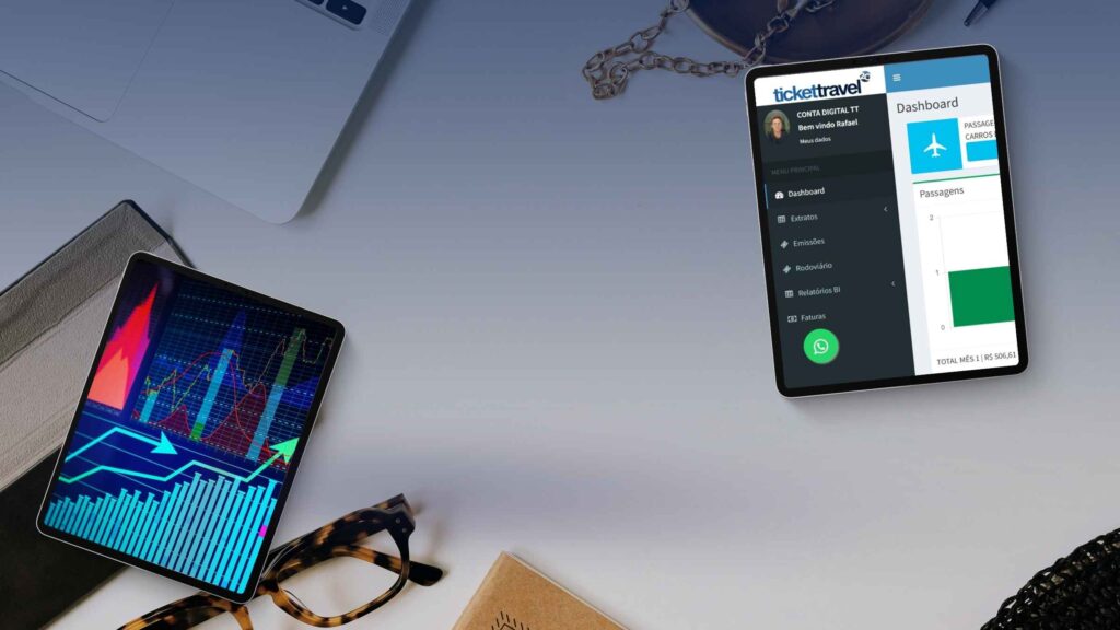 Você controla as viagens. Mas quem controla os dados? Empresas sem gestão estruturada de despesas de viagem podem ter custos até 60% superiores ao necessário. O problema não está no volume de viagens — está na fragmentação da informação. Enquanto seu time financeiro consolida planilhas, o RH tenta acompanhar políticas, e gestores aprovam deslocamentos sem visão do todo, os dados continuam espalhados. E decisão cega custa caro. Em 2025/2026, o mercado de viagens corporativas mudou de chave: o foco deixa de ser volume e passa a ser controle inteligente de custos e ROI estratégico. Quem não mede, não gerencia. E quem gerencia no escuro, perde. ________________________________________ O que muda quando seus relatórios são compartilhados? Na tickettravel, sua empresa abandona de vez as planilhas soltas e a informação descentralizada. A funcionalidade de Compartilhamento de Relatórios com a Equipe transforma dados isolados em inteligência coletiva. Financeiro, RH e gestores acessam simultaneamente: • Visão clara de custos por centro de custo, departamento e viajante • Relatórios customizados com BI avançado • Dashboards intuitivos atualizados em tempo real • Insights estratégicos sobre destinos e fornecedores mais utilizados Tudo acessível de qualquer lugar — mobile, desktop ou notebook. Em tempo real. Sem esperar planilhas semanais. Sem informações defasadas. Empresas que medem ROI de viagens e usam relatórios por centro de custo identificam gargalos que passariam despercebidos em planilhas manuais. É a diferença entre reagir e antecipar. ________________________________________ Dados que viram decisão. Decisão que vira economia. A tickettravel é pioneira na digitalização do agenciamento corporativo no Brasil desde 2005. Nossa plataforma já comprovou: empresas que utilizam dashboards inteligentes reduzem custos em até 40%. Isso acontece porque: • A conciliação é eletrônica, integrada via webservice com seu ERP • Políticas de viagens são aplicadas automaticamente • Ninguém mais aprova sem contexto • A informação chega a quem precisa, na hora certa Sem custo de utilização. Sem manutenção. Sem planilha. ________________________________________ Sua equipe merece dados na mesma velocidade do negócio Enquanto você lê esta newsletter, alguém no seu financeiro pode estar consolidando gastos da última viagem manualmente. Ou o RH pode estar sem visibilidade sobre quem viajou fora da política. Ou um gestor pode ter aprovado um deslocamento sem saber o impacto no orçamento do mês. Com a tickettravel, isso acaba. Não porque a plataforma é bonita. Mas porque dados compartilhados em tempo real mudam a forma como sua empresa decide. ________________________________________ 👉 Abra sua conta grátis agora e leve inteligência de dados para todas as viagens da sua empresa. Comece já e transforme o seu 2026 com a tickettravel.